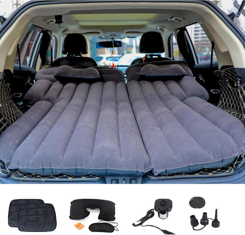 Inflatable SUV Air Mattress – 195x130cm Car Camping & Travel Bed