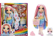 Rainbow Fashion Doll with Sparkle Slime Magical Pet Accessories 28cm