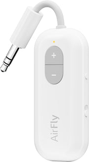 White Bluetooth 5.0 Audio Transmitter – Wireless Headphones Adapter