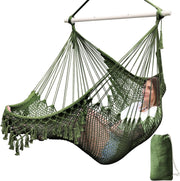 Extra Large Hanging Hammock Chair – Comfy Mesh, 120kg Max, Indoor Outdoor