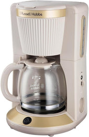 Programmable Drip Coffee Maker 1.25L Glass Carafe Keep Warm Stone Finish 1100W