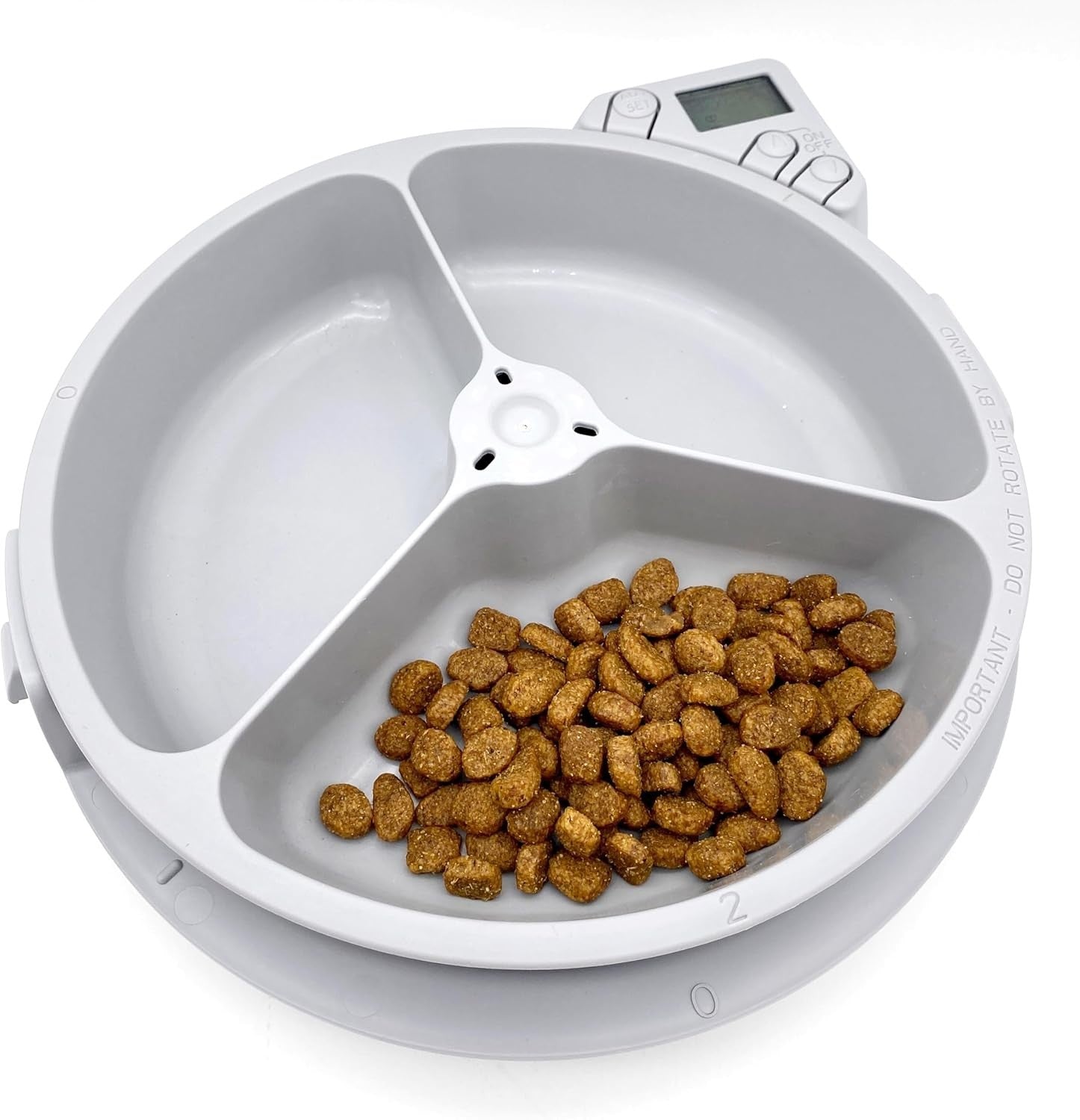 Automatic Pet Feeder 3 Meal Digital Timer Wet Dry Food Cat Dog