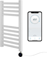 Smart WiFi Heated Towel Rail Electric Bathroom Dryer Timer Control