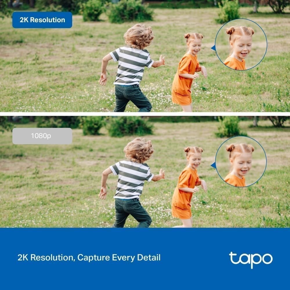 2 Pack 2K Outdoor Security Cameras Wired AI Detection Night Vision
