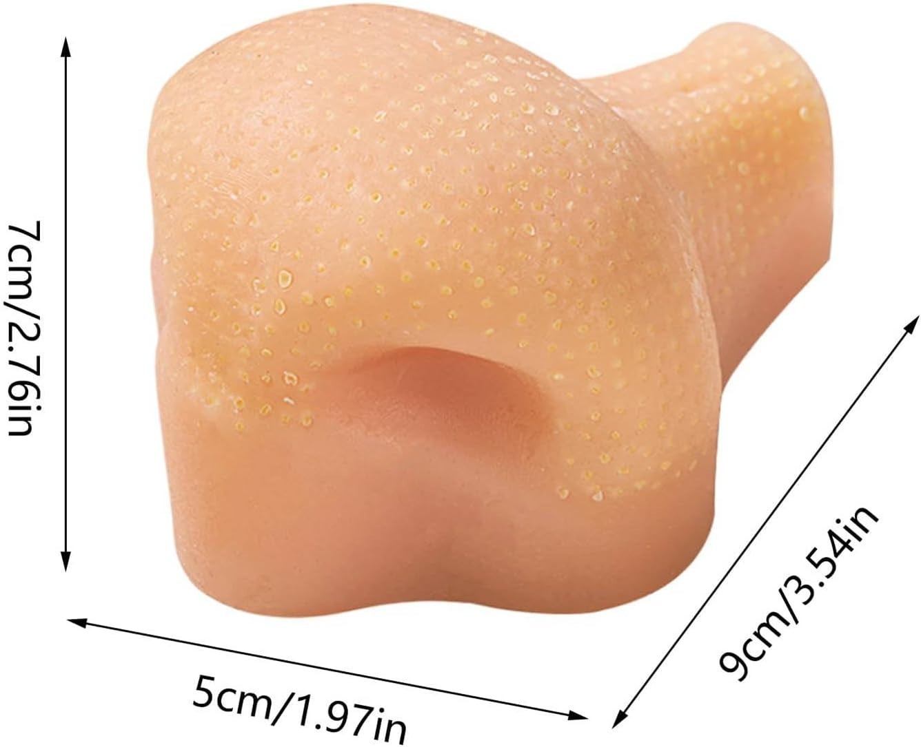 Reusable Nose Pimple Pop Fidget Toy Silicone Stress Relief 2PCS