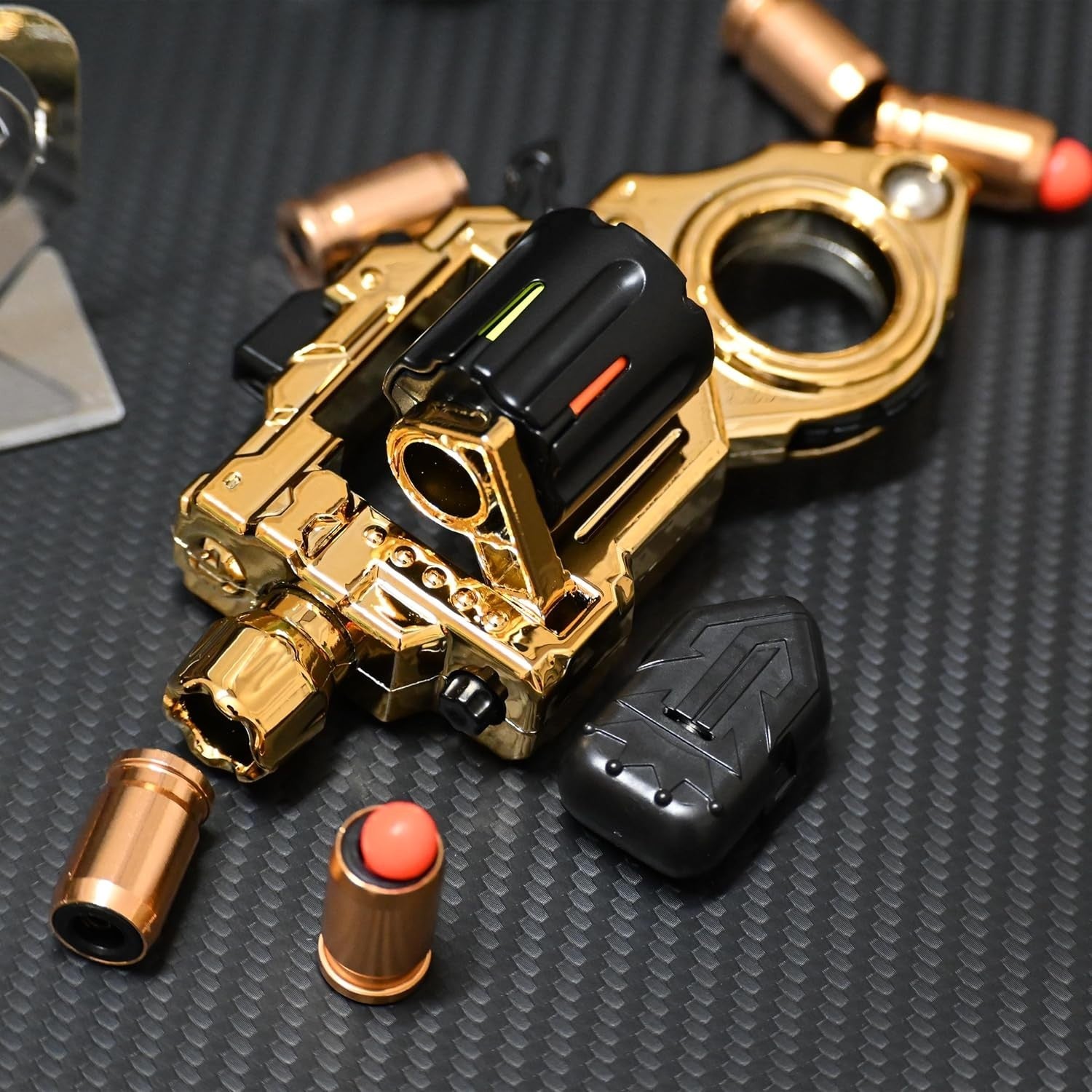 Metal EDC Fidget Blaster Silent Slider Clicker Stress Relief Toy