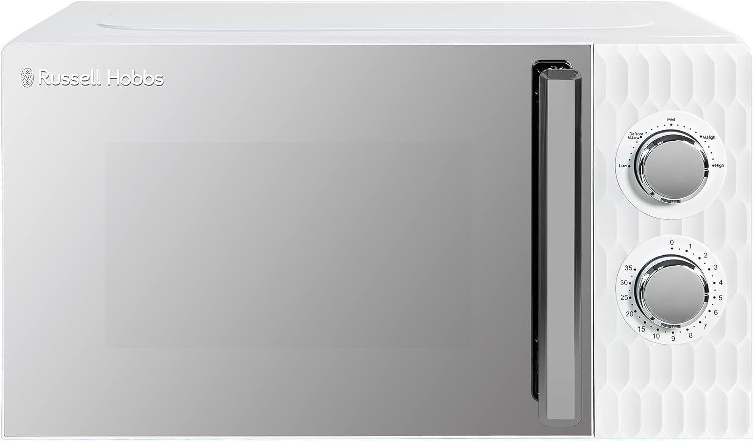 17L 700W Manual Microwave Oven 5 Power Levels Defrost Kitchen