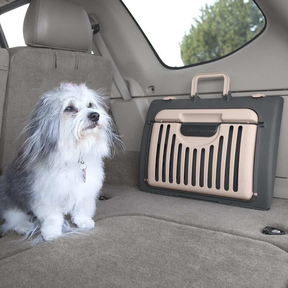 Large Foldable Travel Cat Carrier with Locking Zipper – Easy Clean, Sturdy