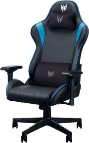 Ergonomic Gaming Chair 4D Armrests Reclining Back PVC Leather