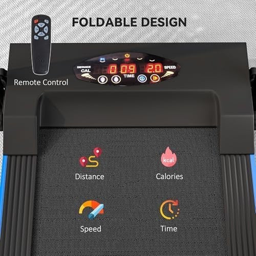 Folding Treadmill Walking Pad 1-6km/h Home Office Compact Gym