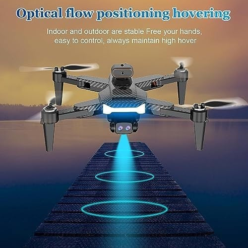 Mini 4K Drone with Brushless Motor, Obstacle Avoidance & 2 Batteries