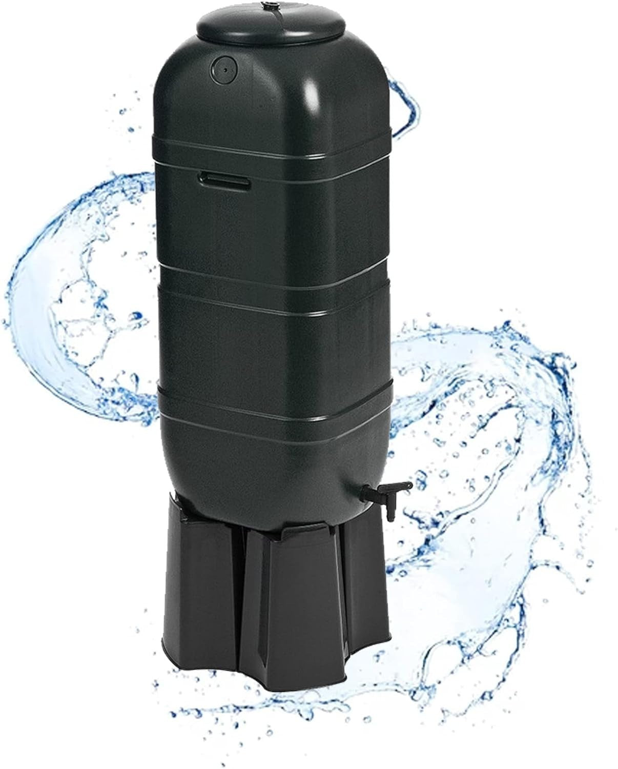 100L Slimline Water Butt Kit With Stand & Diverter | Space Saver