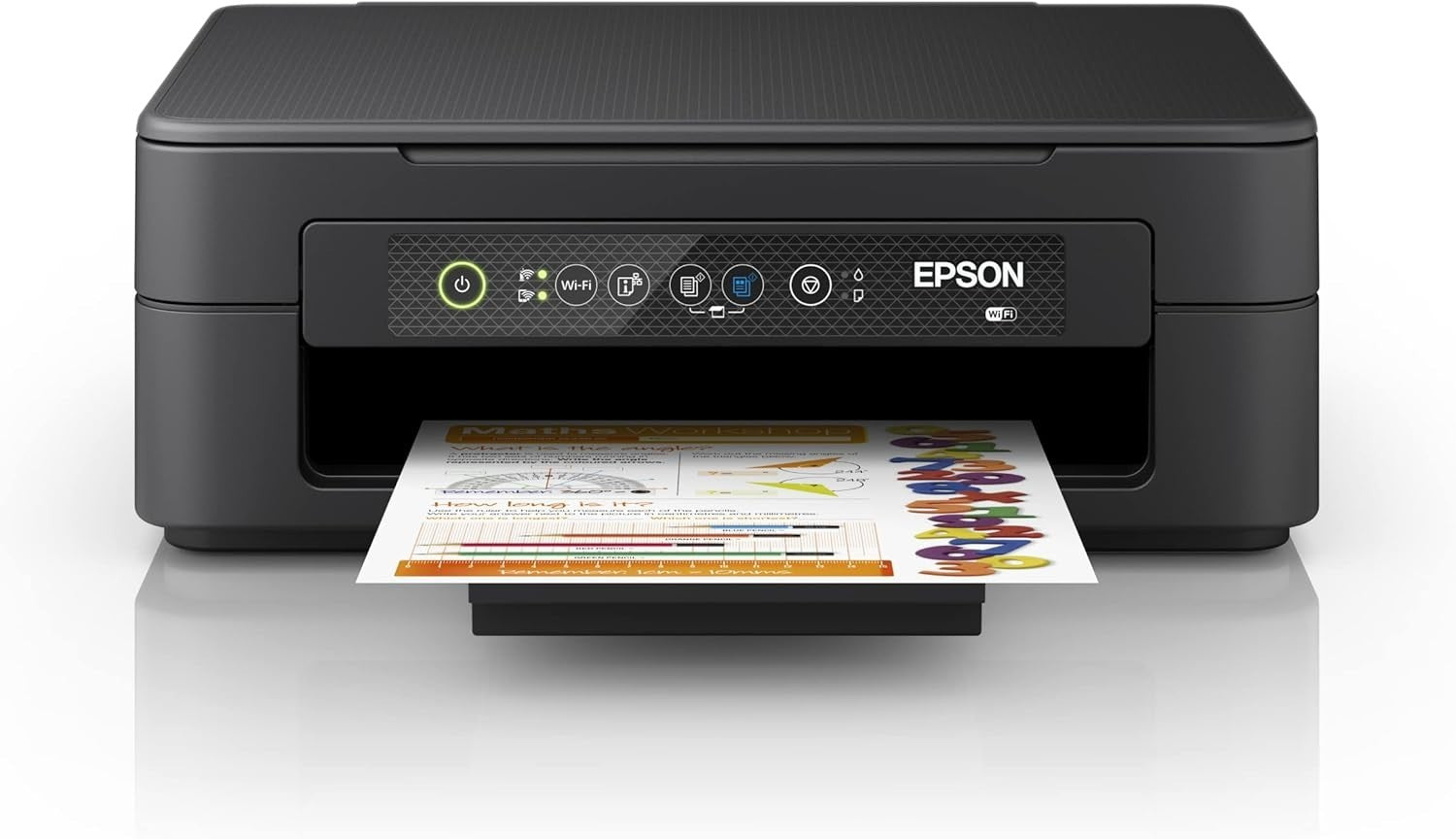 A4 Wireless Colour Printer Compact All-in-One + 500 Sheet Paper Pack
