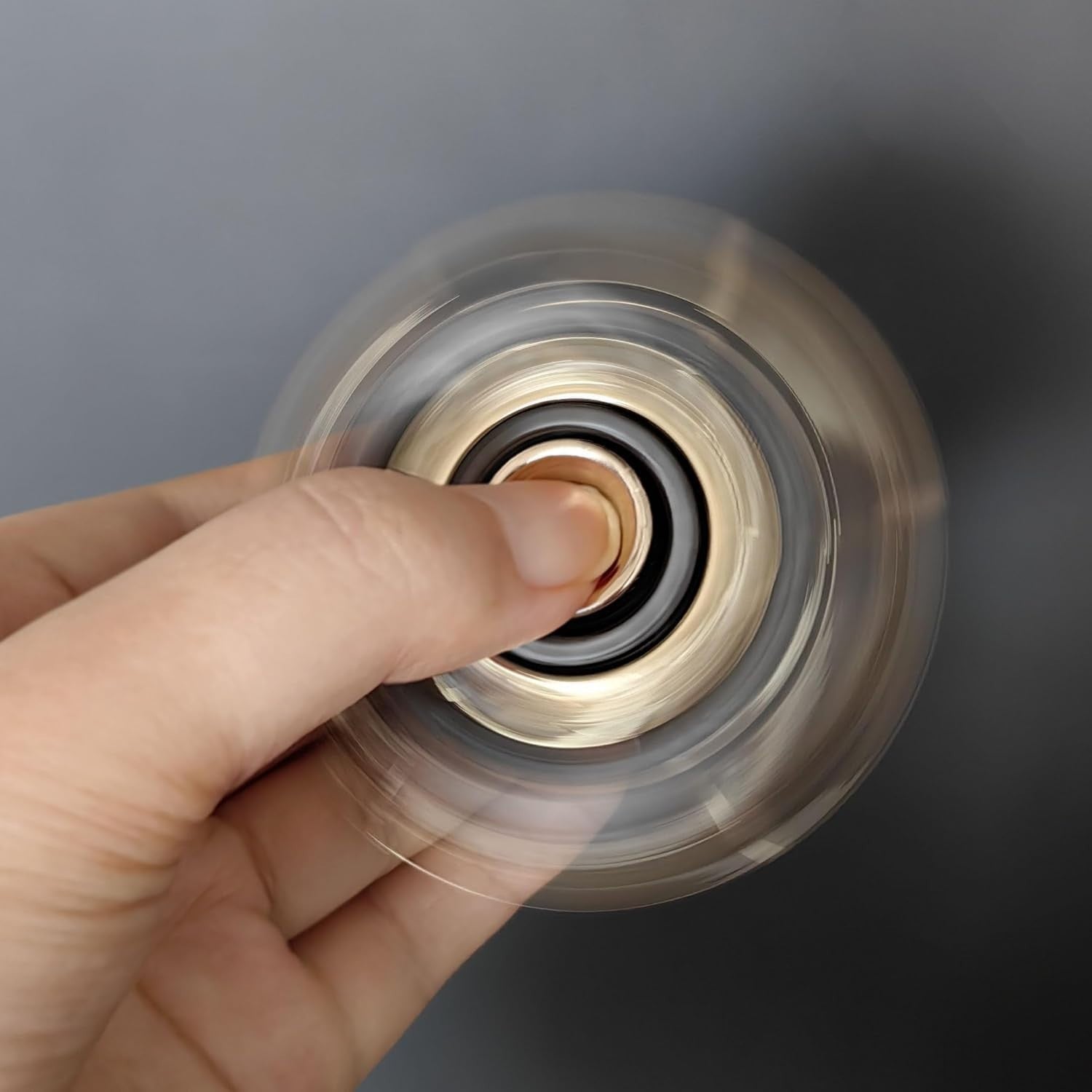 Metal Fidget Slider Spinning Top Magnetic EDC Stress Relief Toy