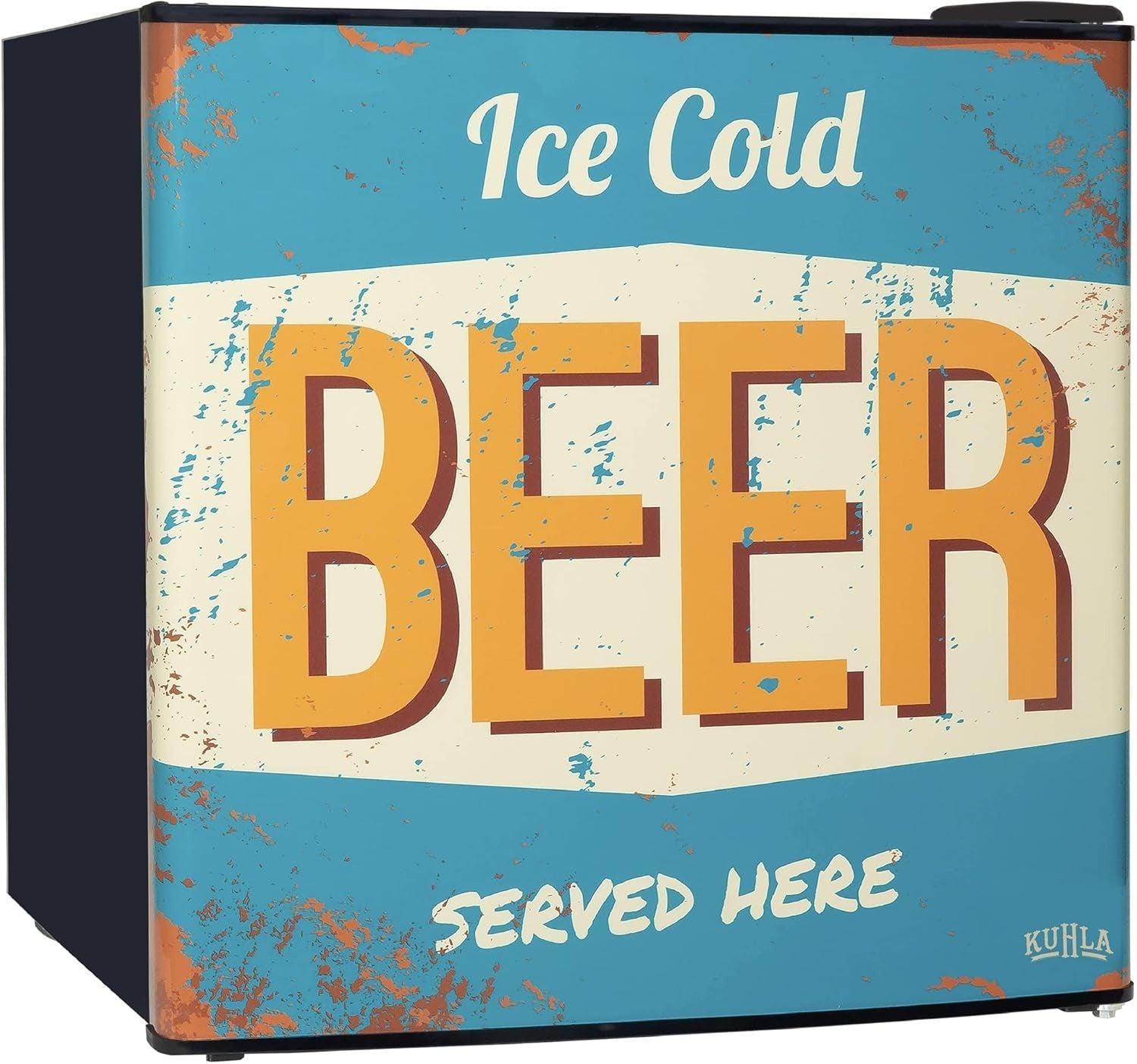 45L Mini Fridge Beer Design Countertop Drinks Cooler Adjustable Shelves