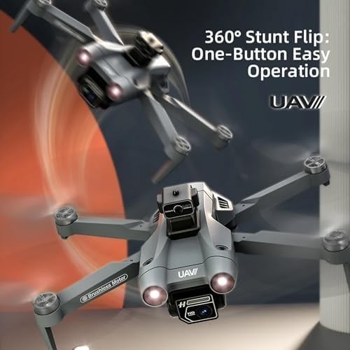 4K HD Drone with LCD Screen GPS Auto Return Obstacle Avoidance Brushless