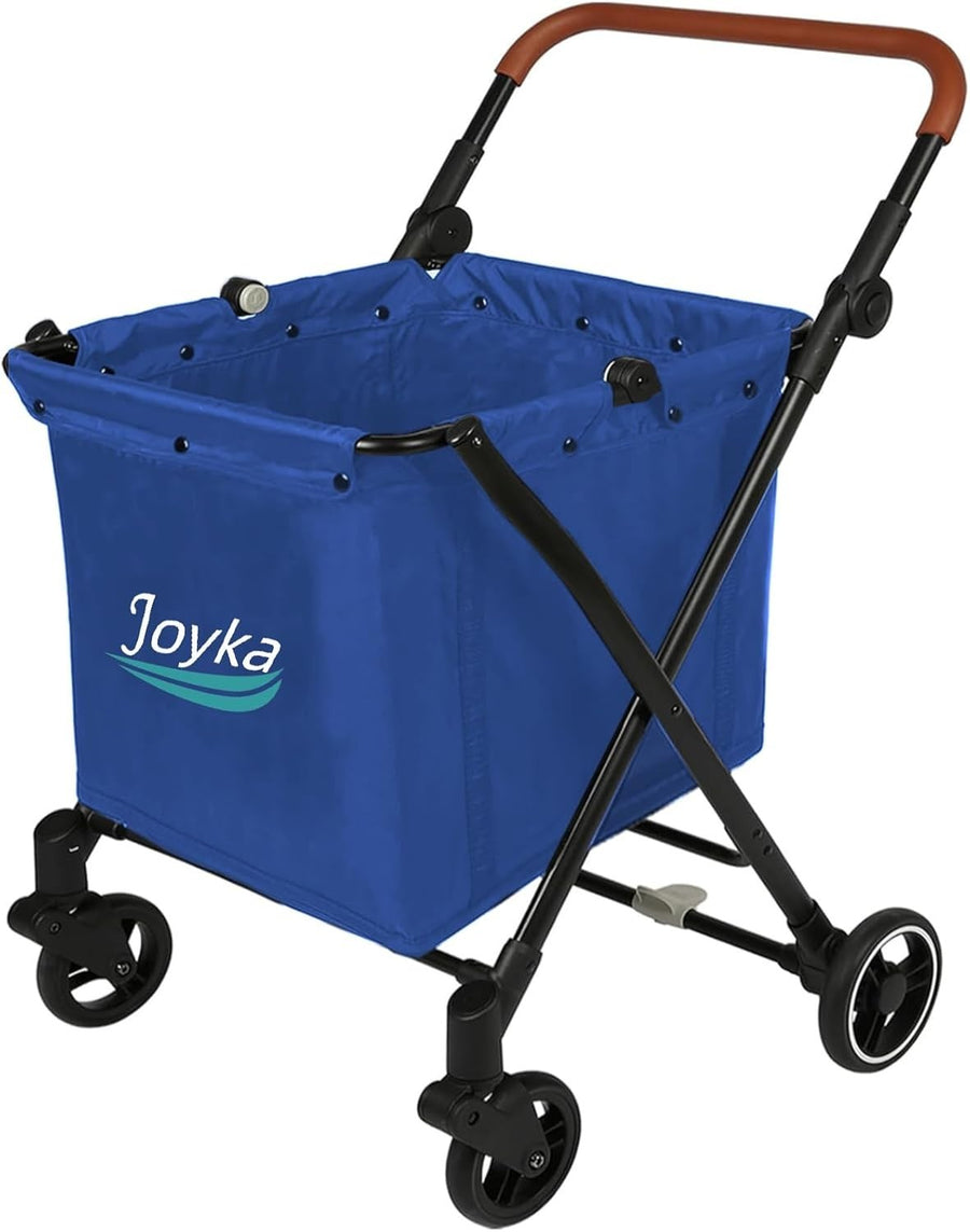 Heavy Duty Shopping Trolley Large Capacity Foldable Cart