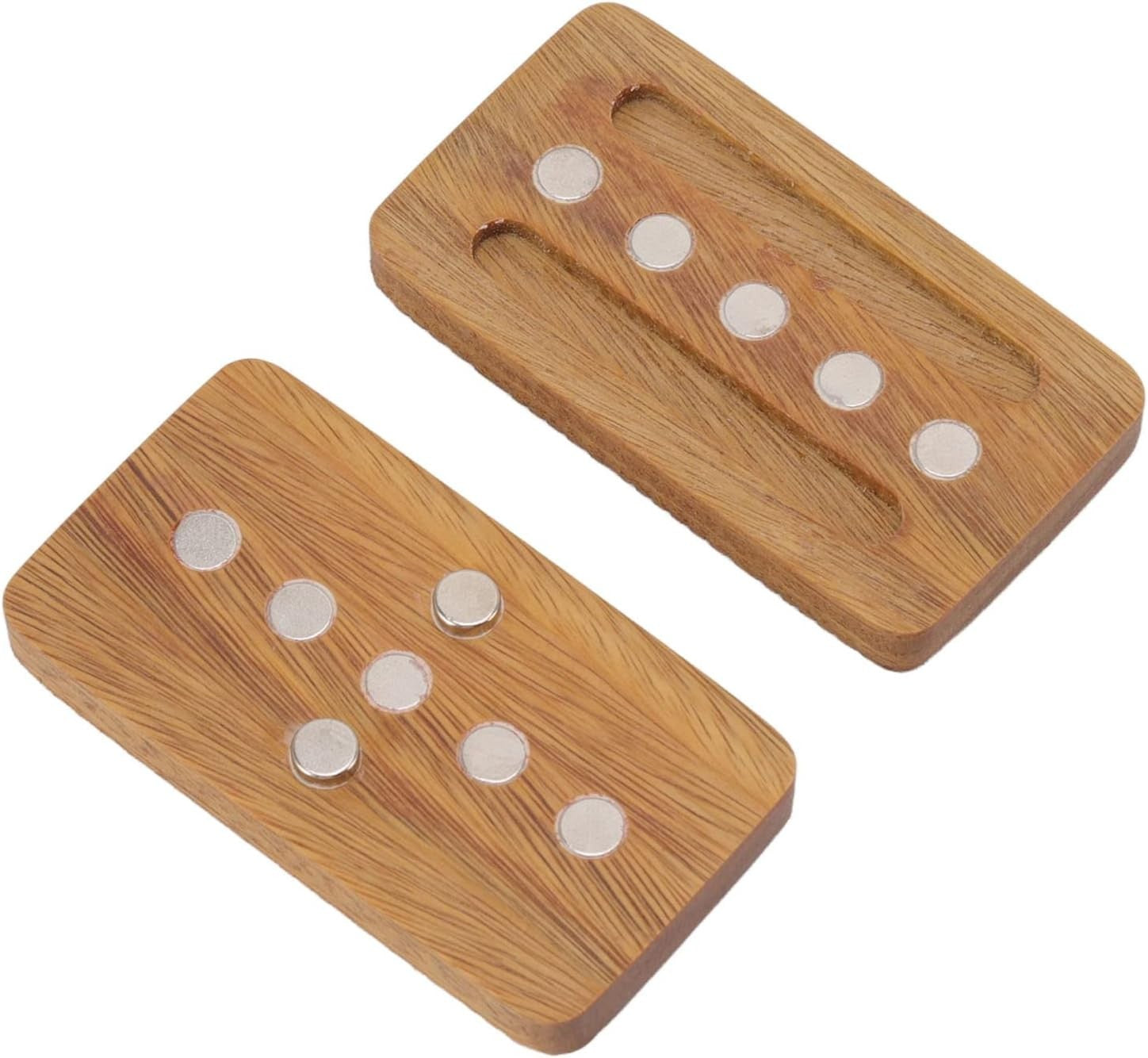 Wooden Magnetic Fidget Slider Haptic Coin Stress Relief ADHD Toy