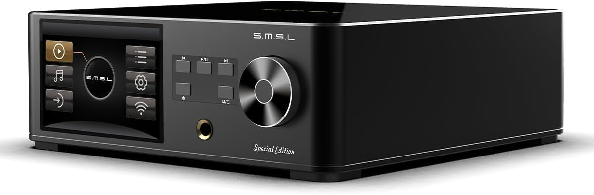HiFi Network Audio Player DAC DSD Balanced Preamp WiFi AirPlay DLNA 7.1