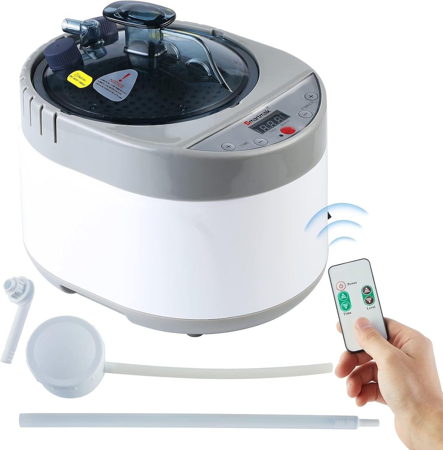 4L Portable Steam Sauna Spa Machine 1500W Remote Timer Herbal Detox Body Therapy