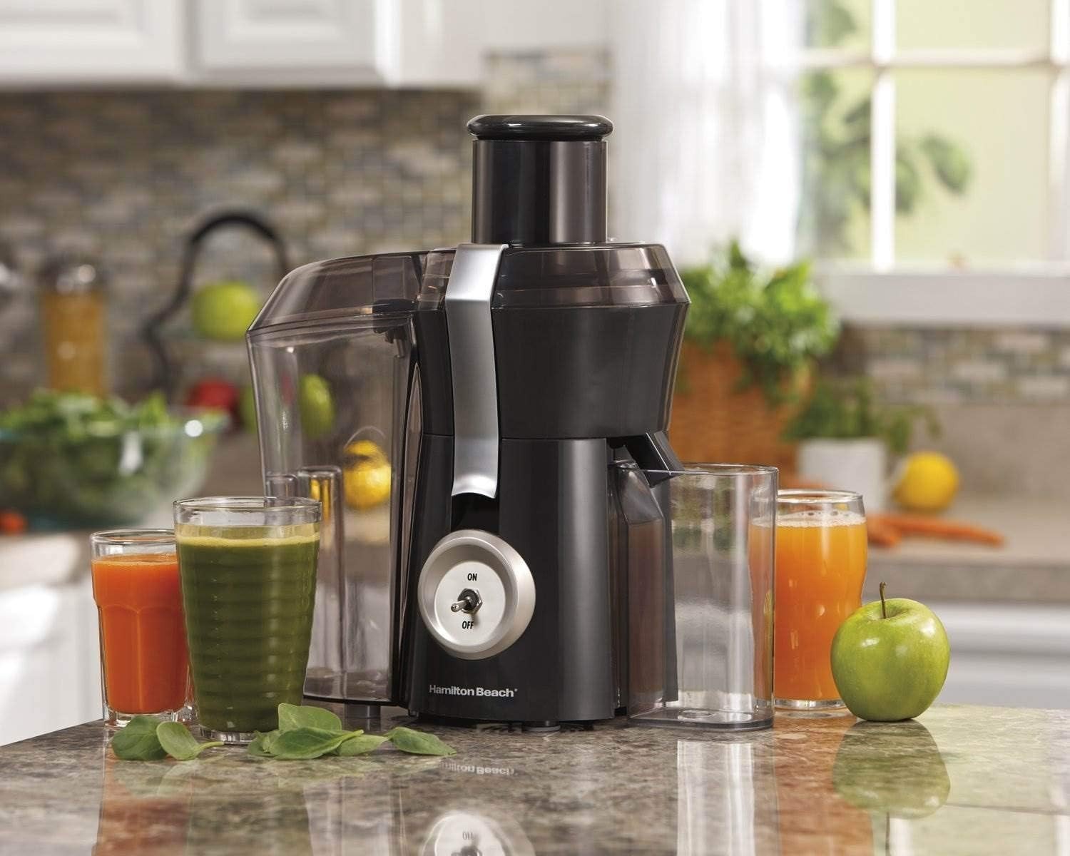 Big Mouth Juice Extractor Wide Feed Chute High Yield Easy Clean 800W