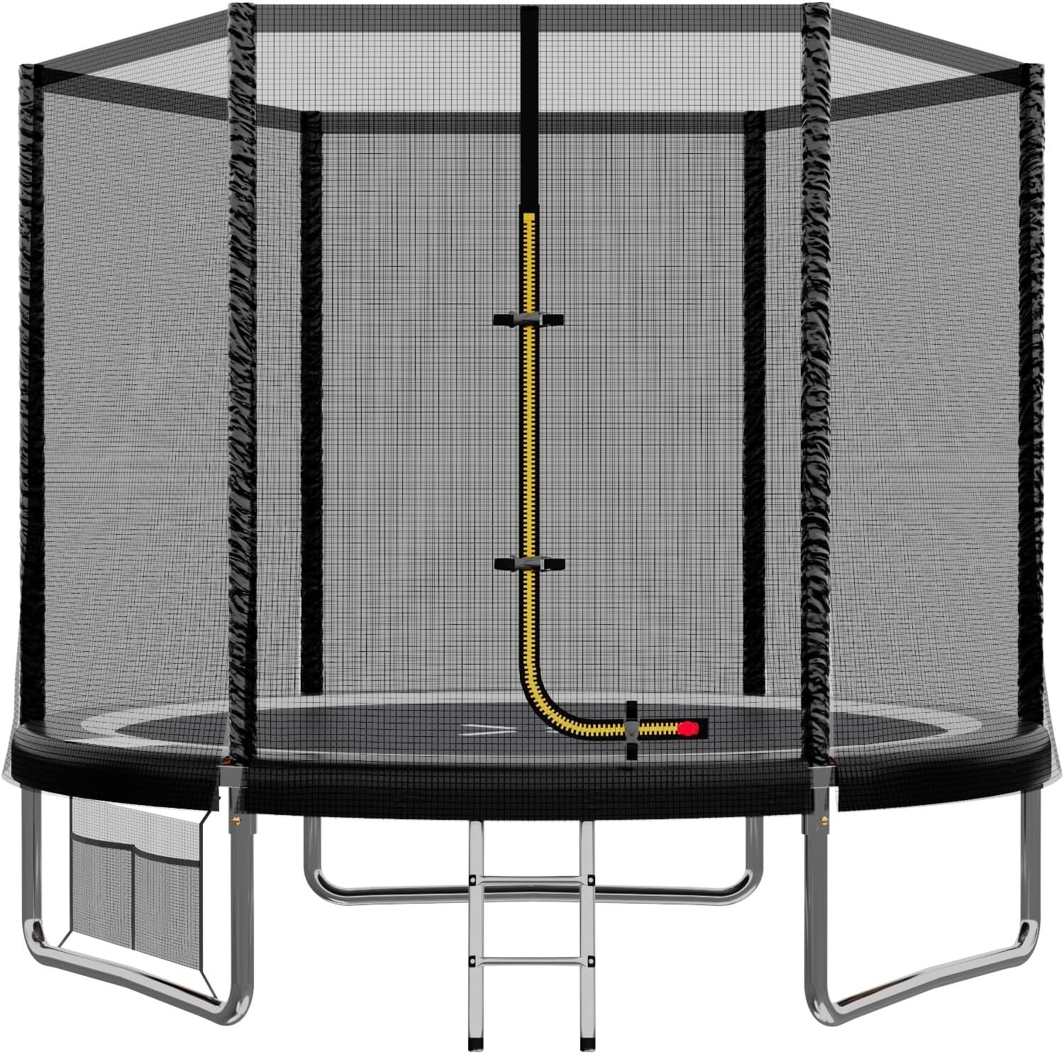 7.5ft Outdoor Garden Trampoline for Kids Round Jumping Trampoline