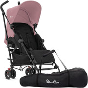 Lightweight Travel Pushchair with Stroller Bag Umbrella Fold Newborn–4Y Pink