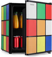 Mini Fridge 48L Compact Drinks Cooler Black Multicolor Thermoelectric
