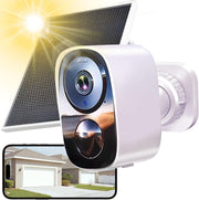 2K Solar Security Camera Wireless Outdoor WiFi Color Night Vision
