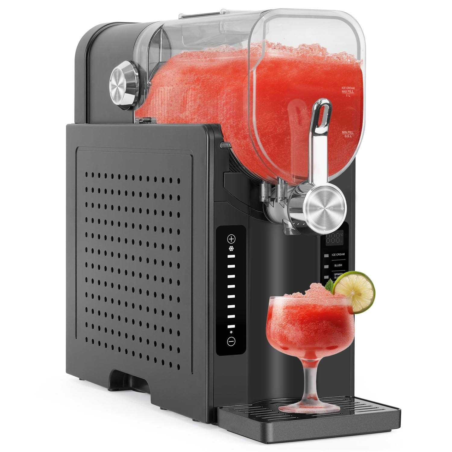 Frozen Drink Maker Slush Machine 2.6L Self Cleaning LED Touch