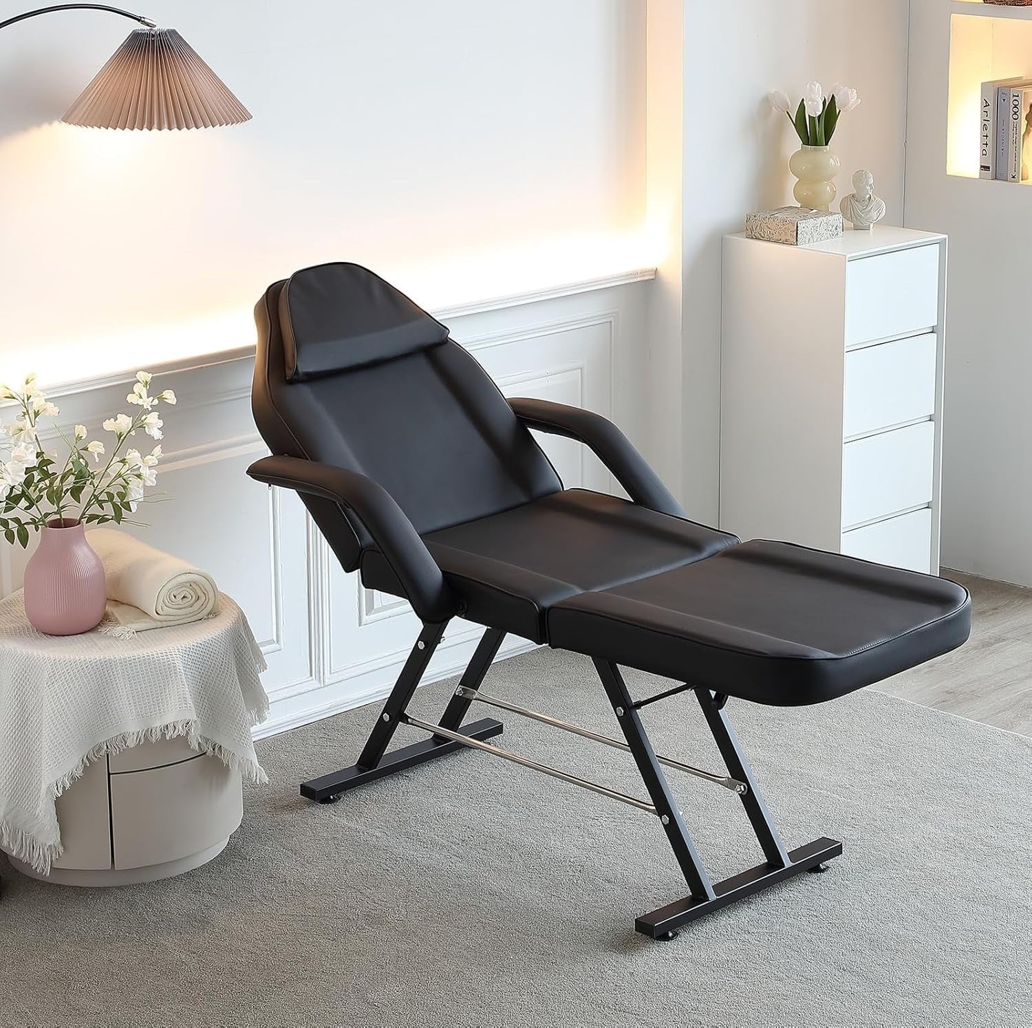 Portable Folding Massage Table Portable Spa Therapy Bed Adjustable Height
