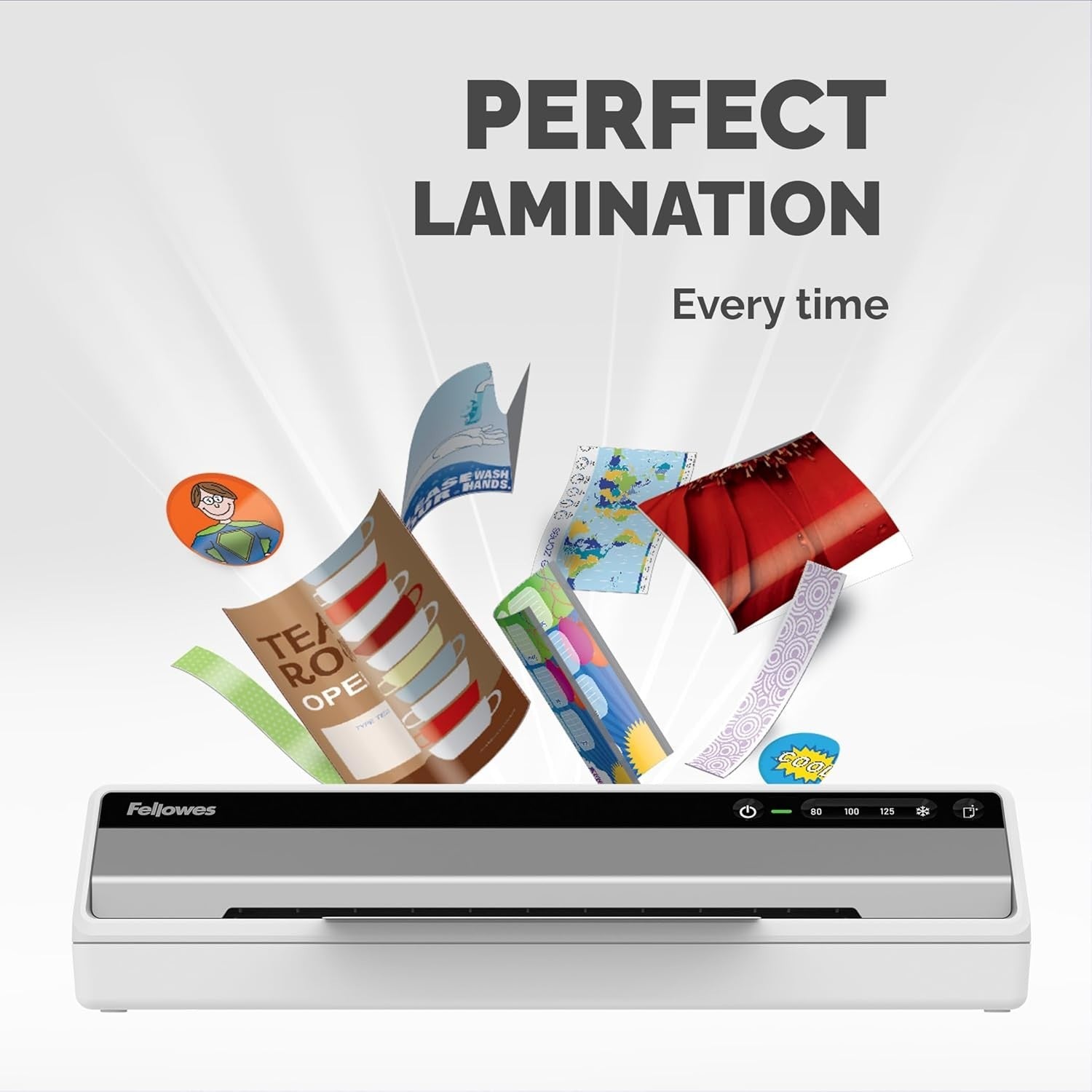 A3 Laminator 60s Warm Up InstaHeat Jam Free Auto Shut Off + 10 Sheets