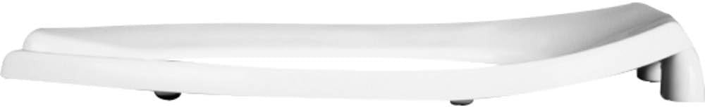 White Elongated Toilet Seat Fastening Non-Slip Durable