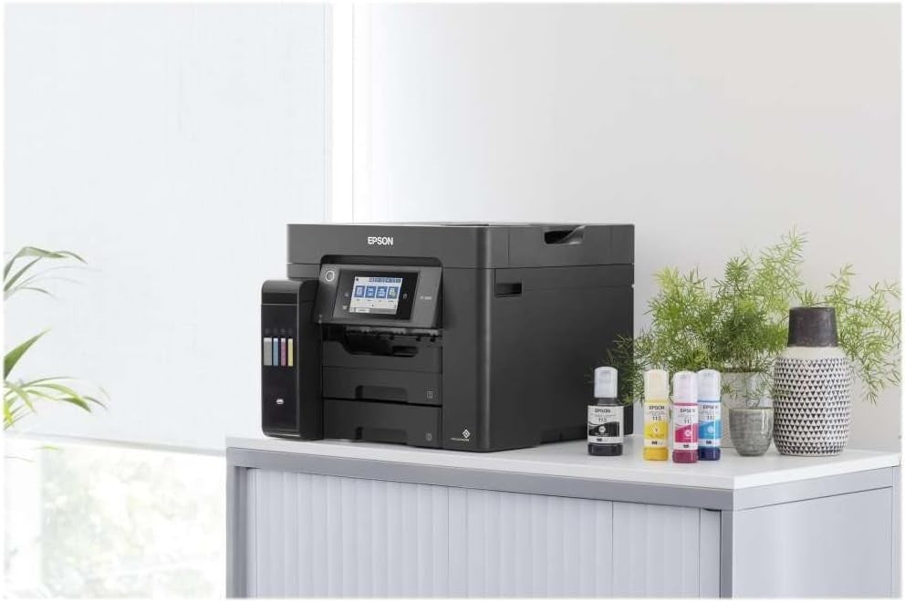 ET-5850 4-in-1 Wi-Fi Color Inkjet Printer Duplex Scanner Copier Fax A4