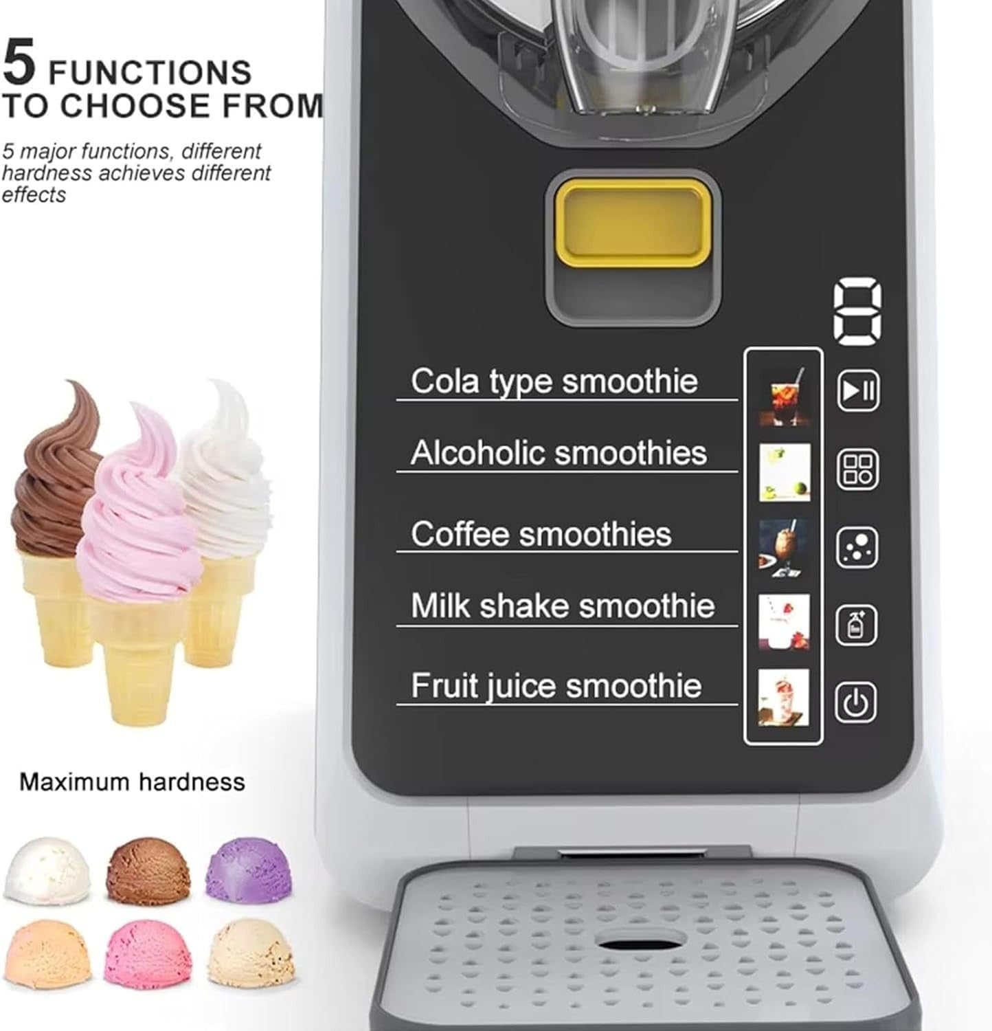 Slushie Machine Home Frozen Drink Maker 2L LCD Auto Clean No Ice Needed