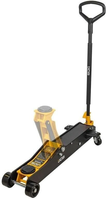 3 Ton Long Reach Hydraulic Trolley Jack 140–525mm Heavy Duty Car Van Lift