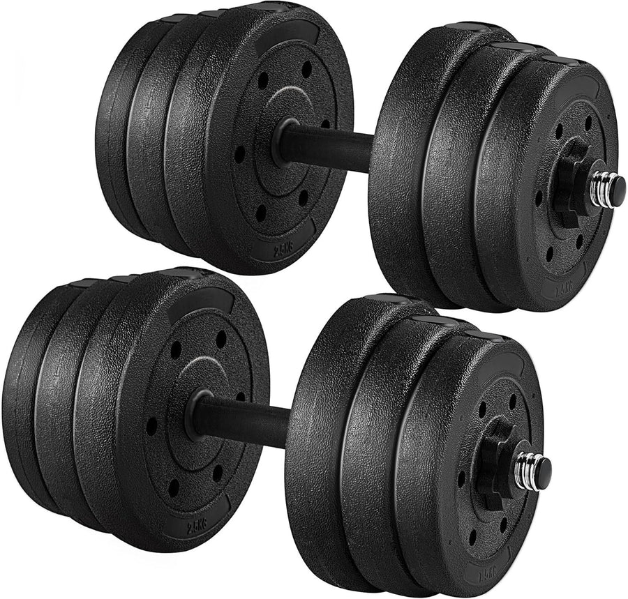 Adjustable Dumbbell Set 15–30KG Anti-Roll Non-Slip Home Gym Weights