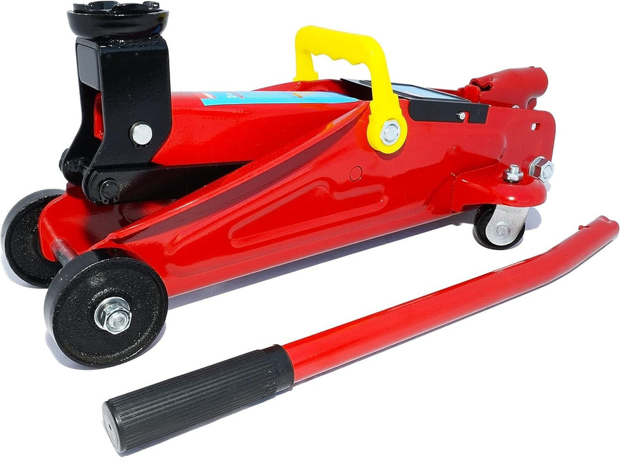 2 Ton Lightweight Hydraulic Trolley Jack 135–330mm Compact Car Lift