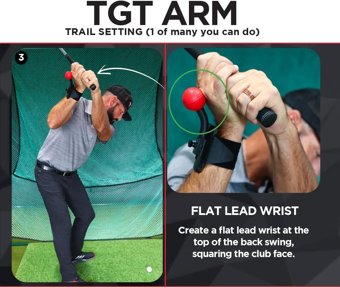 Golf Swing Trainer Arm Band Aid Improve Wrist Hinge & Lag