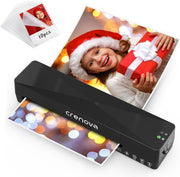 A4 Laminator Machine Hot Cold Fast Warm Up Anti Jam + Pouches