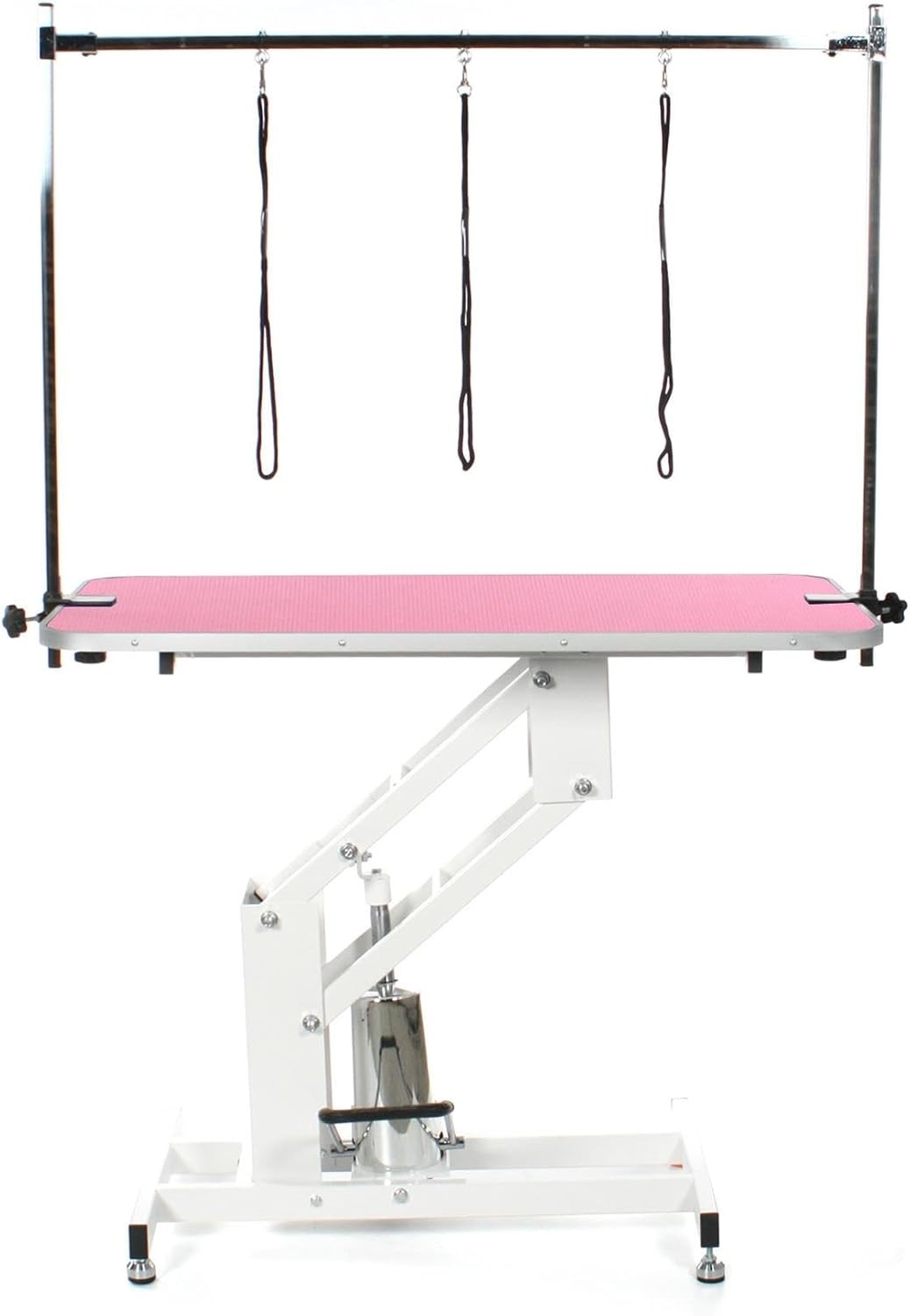 Hydraulic Dog Grooming Table Heavy Duty Lift H Bar Large Dogs 120kg