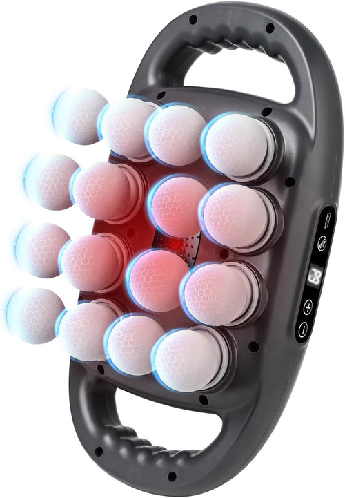Deep Tissue Massage Gun 16 Head Muscle Massager 9 Speeds Pain Relief Recovery
