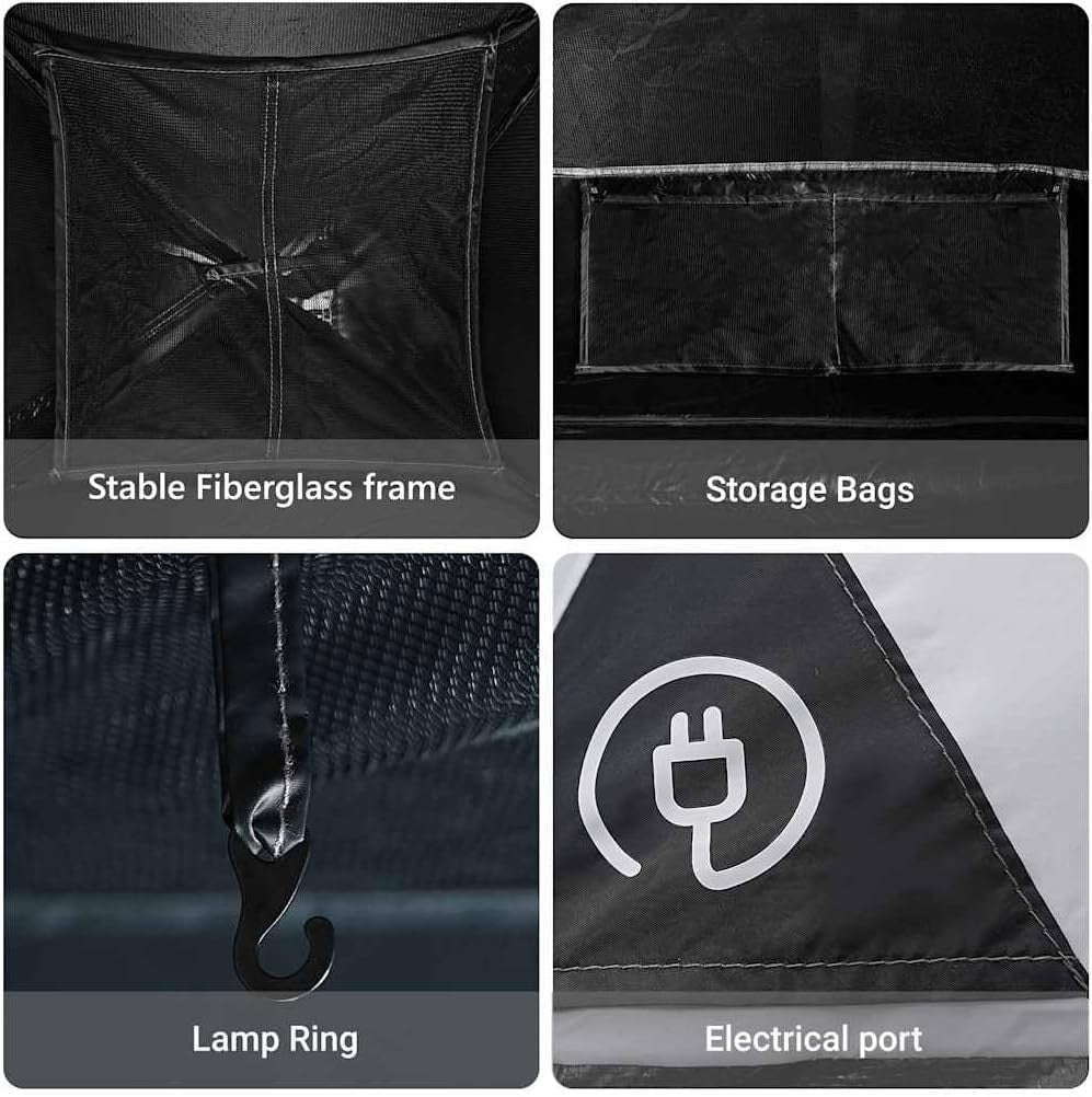 6 Person Camping Tent Waterproof Family Dome Festival Outdoor Shelter