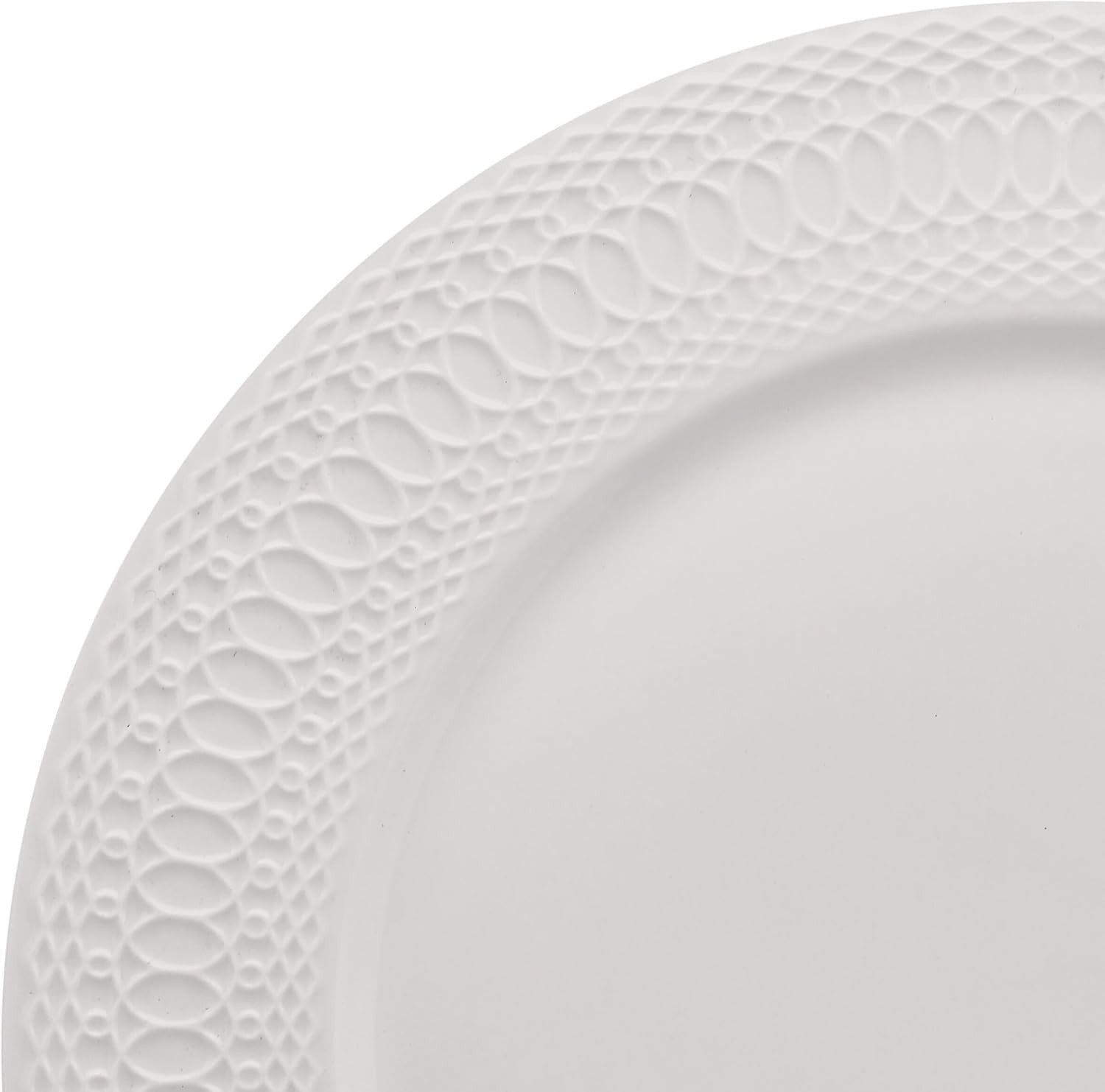 12 Piece Bone China Dinner Set Lightweight Chip Resistant Plates Bowls