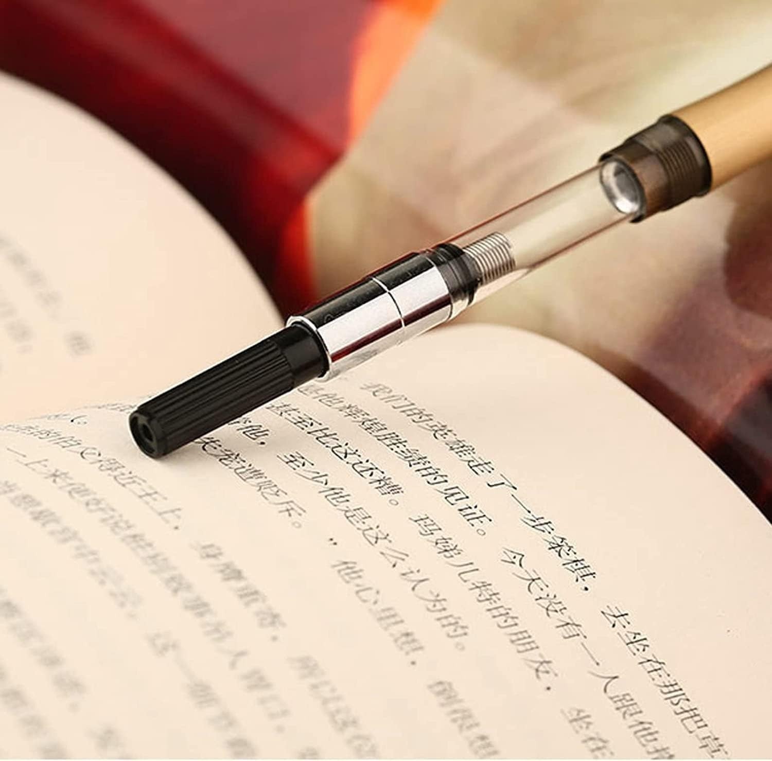 Luxury Gold Fountain Pen 0.38mm Fine Nib Executive