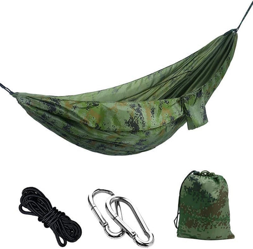 Ultralight Camping Hammock 270x140cm Double Size + Tree Straps Set