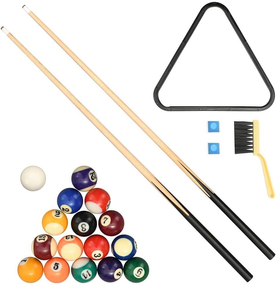 4FT Home Billiards Table Professional Pool Set w Cues Balls