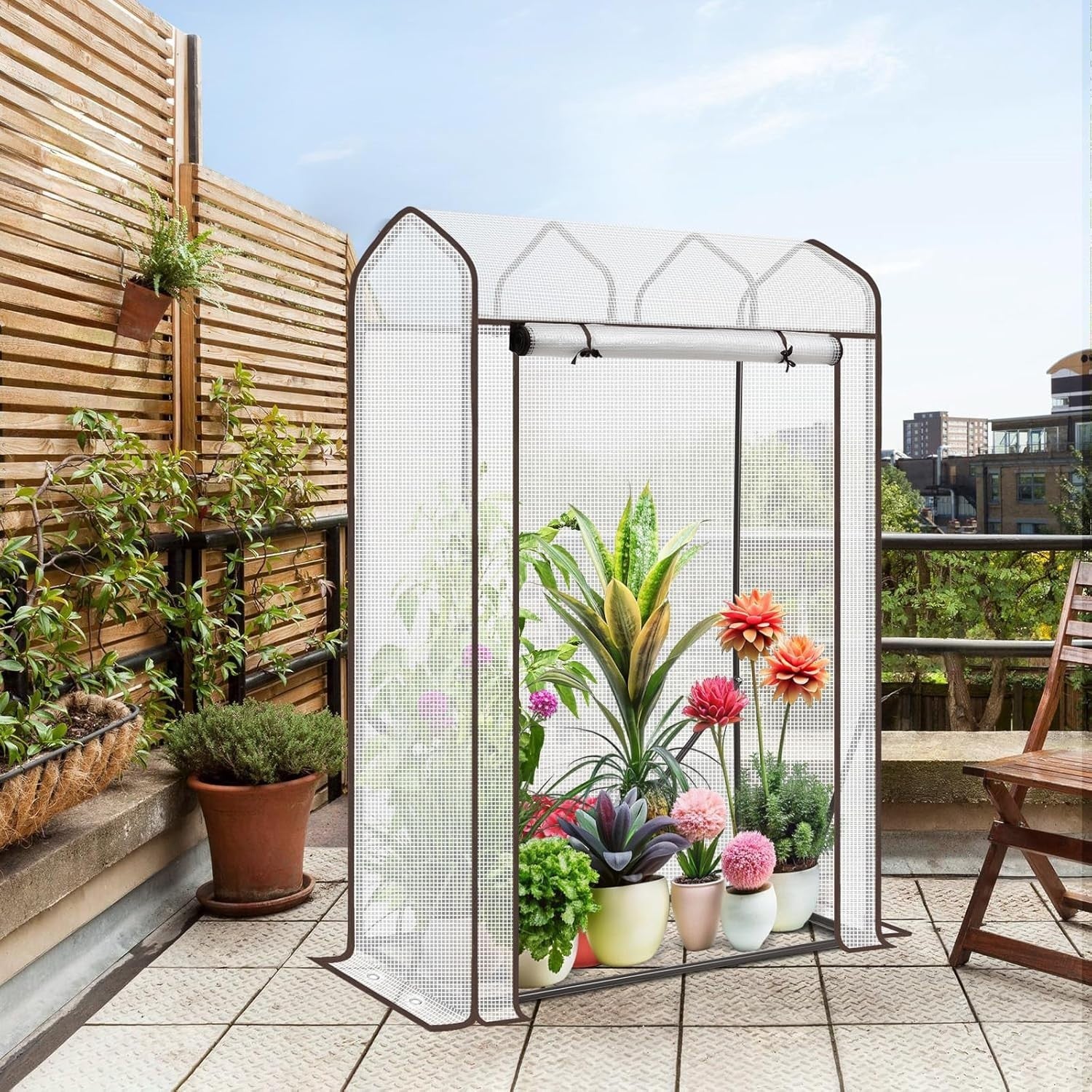Heavy Duty Tomato Greenhouse 150x100x50cm Waterproof UV Protection Grow Tent