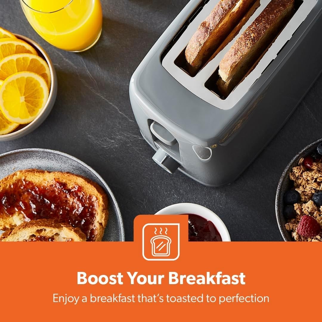 Filter Coffee Maker & 2-Slice Toaster Set | Large 1.5L Brewer | 650W Toaster