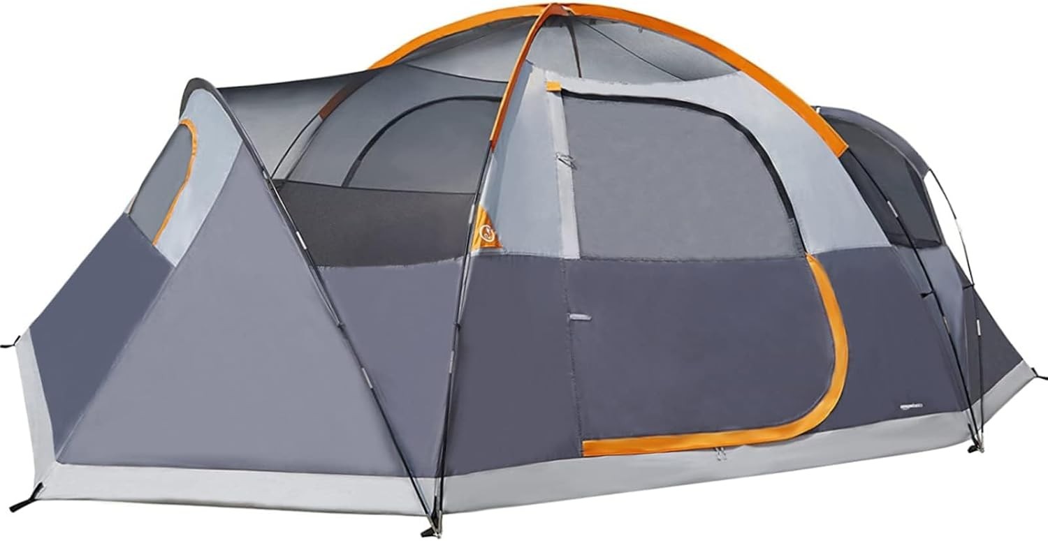 8 Person Dome Camping Tent Waterproof 3 Season Family
